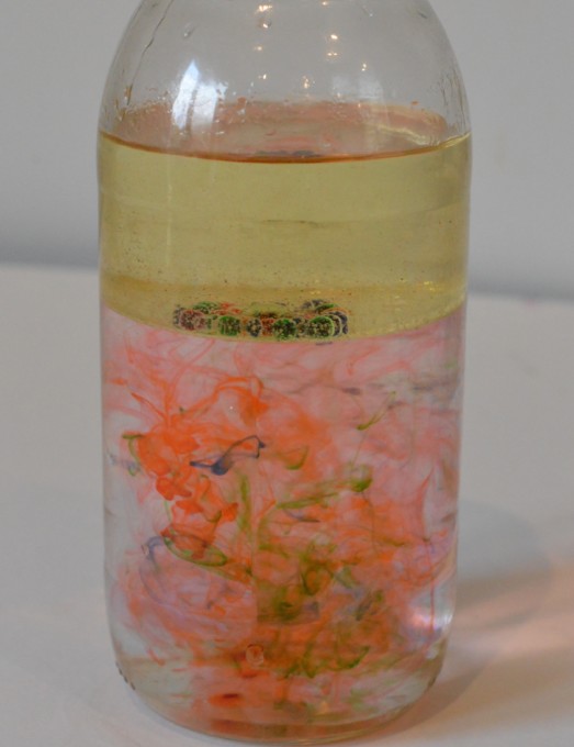 Firework in a jar