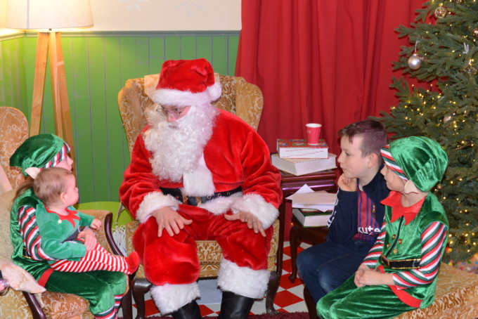 Santa at Winchester Science Centre