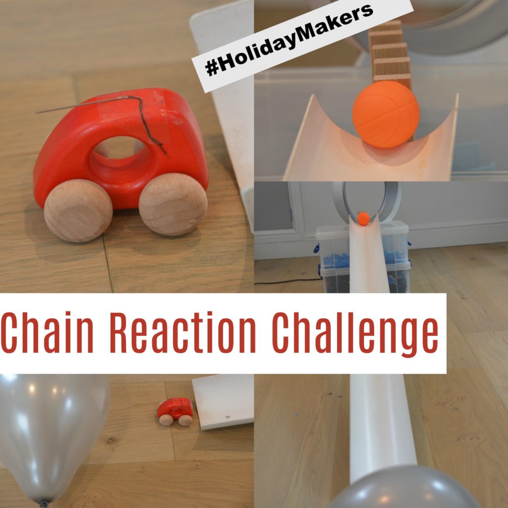Chain Reaction STEM Challenge - Rube Goldberg Machine
