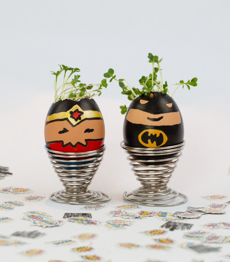 Superhero cress heads