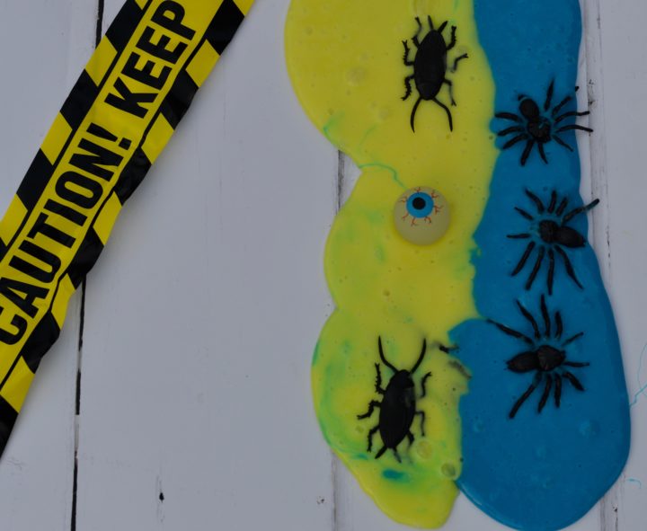 Easy No Borax Slime Recipe for Halloween