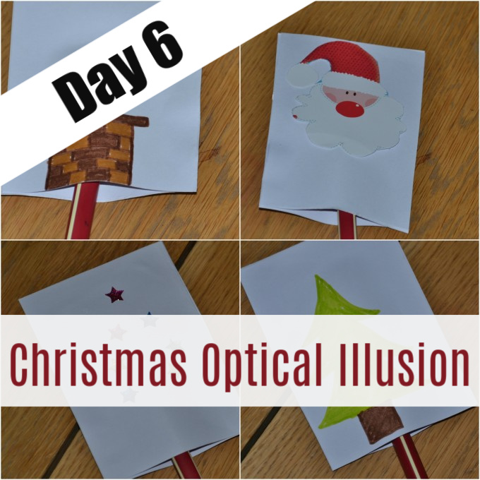 Christmas optical illusions