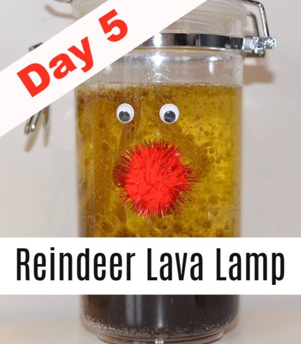 Reindeer lava lamp - Christmas Science