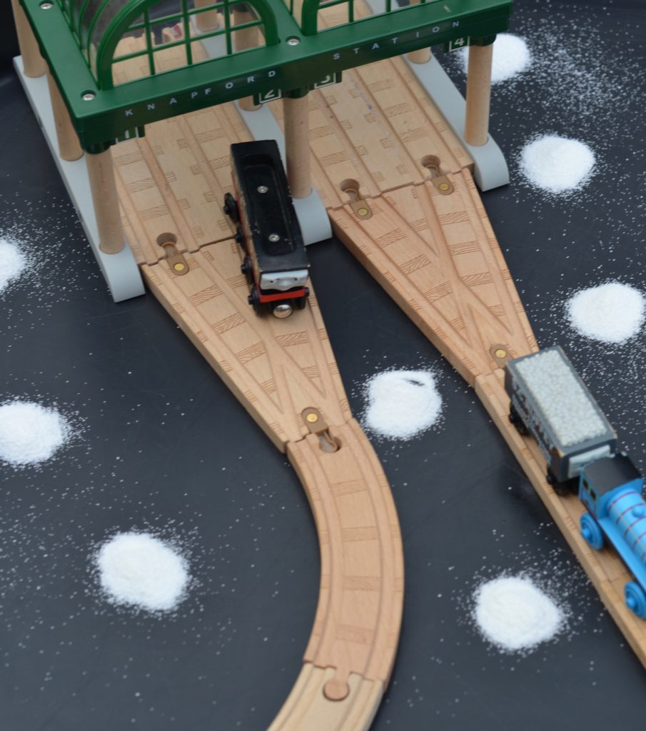 Thomas the TTank Engine Insta Snow Scene