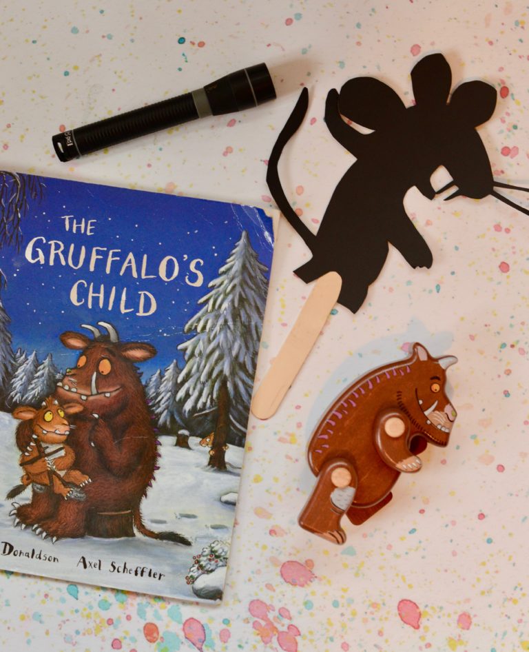 The Gruffalo s Child Shadow Puppet Gruffalo Craft