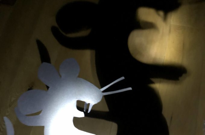 Gruffalo Mouse Shadow Puppet