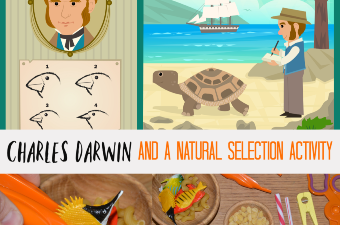 Charles Darwin and a natural selection activity