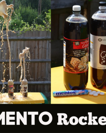 Cool Science Experiments for Kids - Mento Rocket