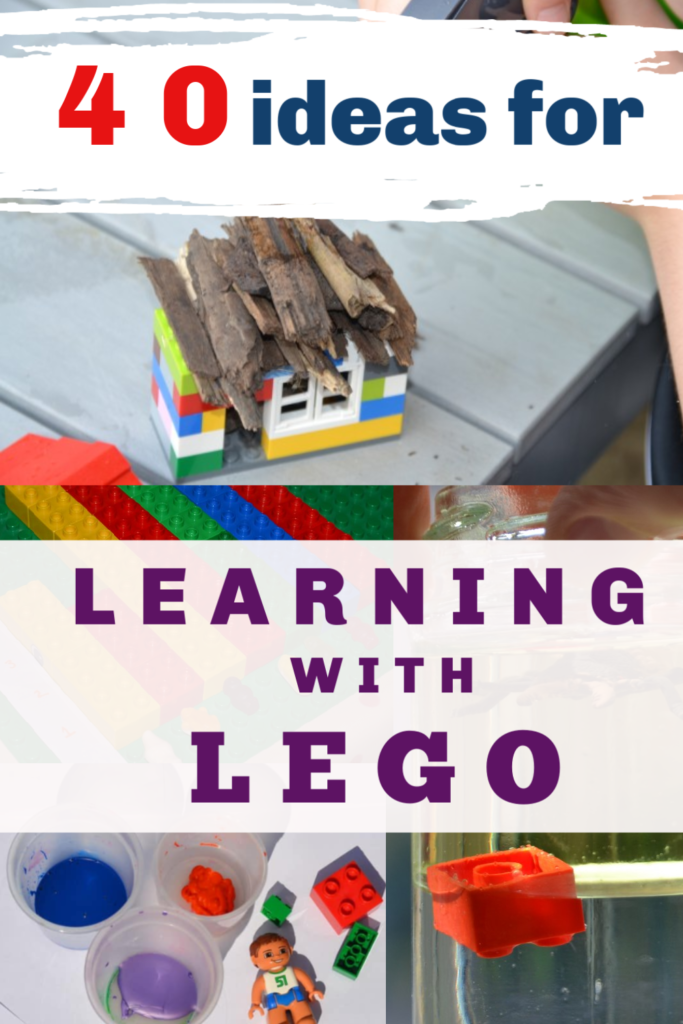 40 brilliant ideas for learning with LEGO. Make a LEGO powered car, lego car charts and lots more awesome LEGO Science #LEGOScience #SciencewithLEGO #Scienceforkids #LEGOActivities #LEGOIdeas