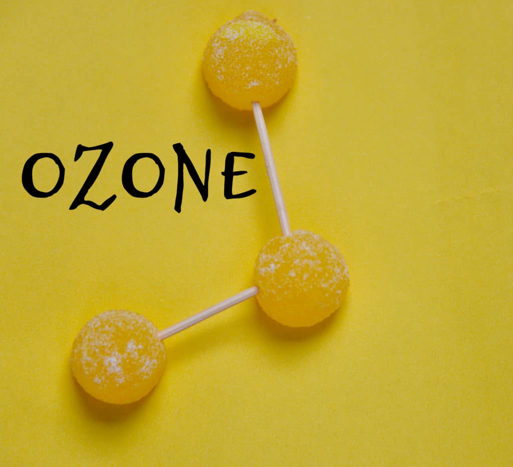 Ozone candy model - global warming