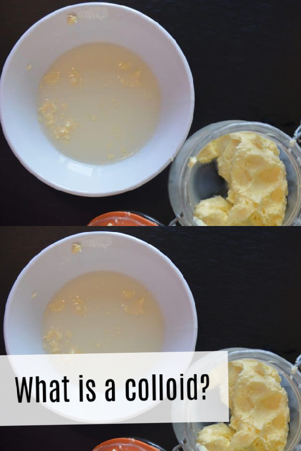 What is a colloid? Easy chemistry for kids. Make butter in a jar to demonstrate colloids. #chemistryforkids #scienceforkids #butterinajar