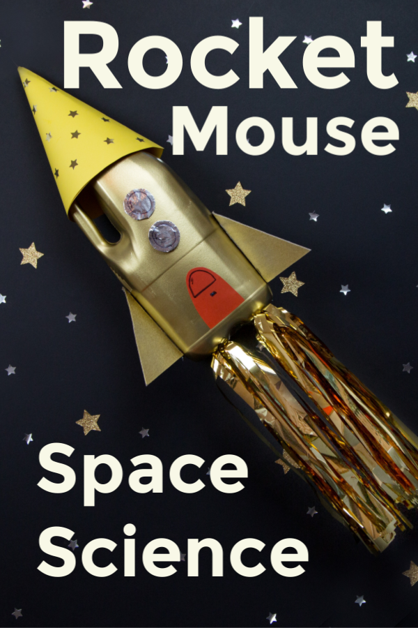 Rocket Mouse - Easy space science experiment for kids #spacescience #spaceexperiments