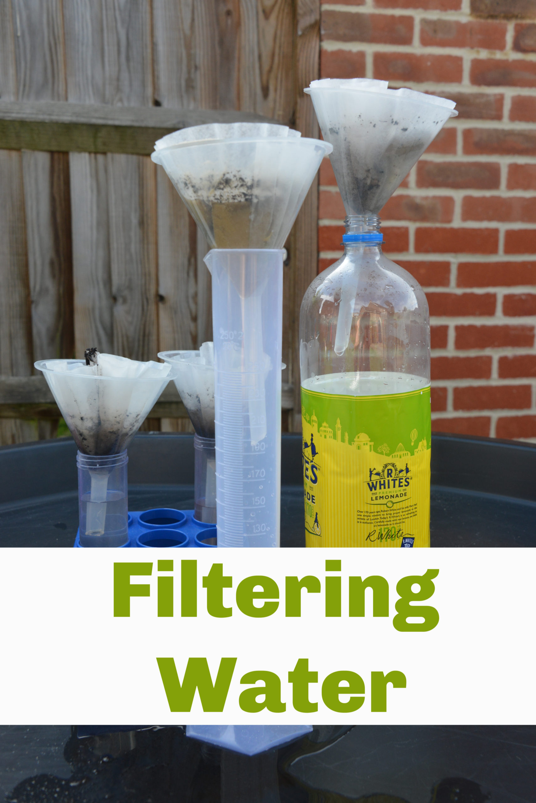hypothesis water filter experiment