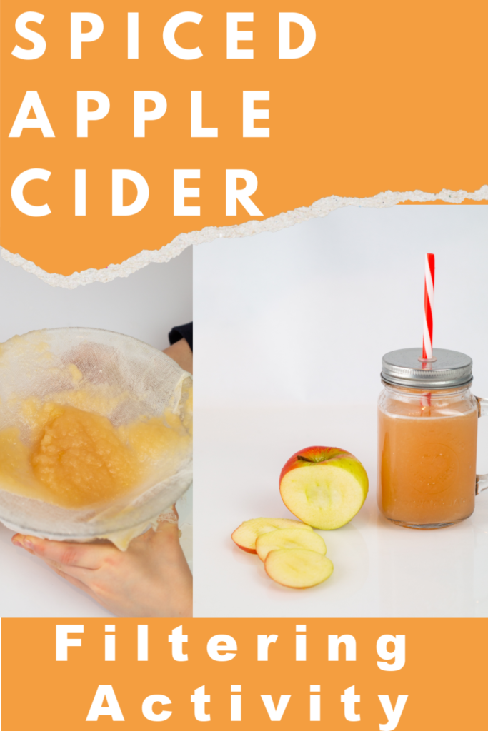 Spiced Apple Cider recipe - fun filtering investigation too! 