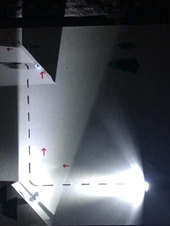 light maze with mirrors