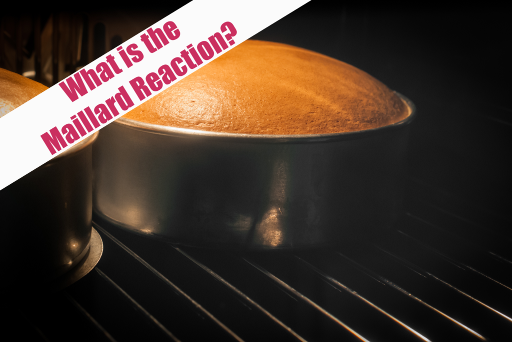 Bake a cake and learn about the Maillard Reaction #MaillardReaction #ScienceQuestions #KitchenScience #scienceforkids