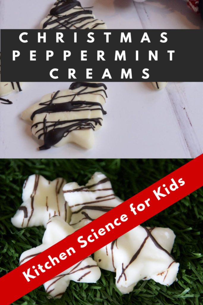Edible Christmas Science - Peppermint Creams #Christmas #Christmasscience #Kitchenscience