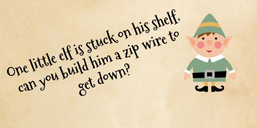 Build and elf a new shelf #STEMChallenge #ELFSTEM #ChristmasScience