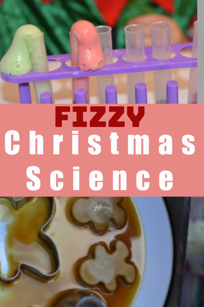 Fun fizzy Christmas Experiments for kids