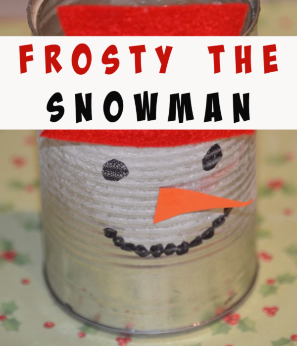 How to make a frosty the snowman. Make frost appear on the outside of a can using the power of salt and water #winterscienceexperiments #christmasscience #scienceforkids