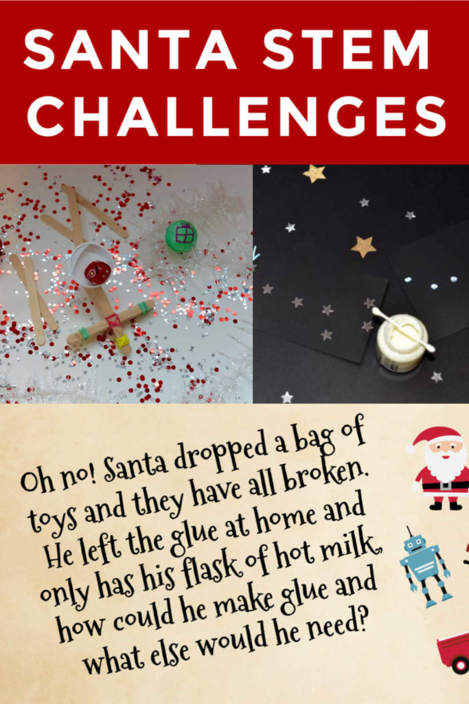 Santa STEM challenges