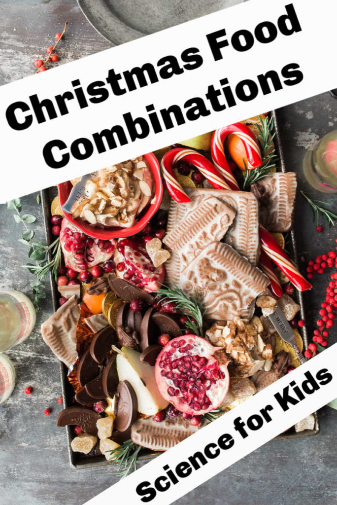 Christmas Food Combinations - fun Christmas food science for kids #ChristmasScience #ChristmasFood