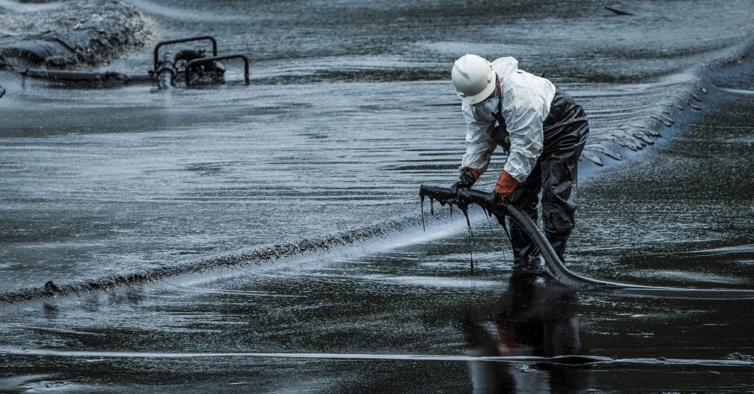 Clean It Up Oil Spill Experiment for Kids