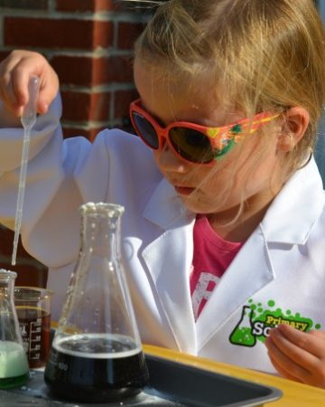 child making potions