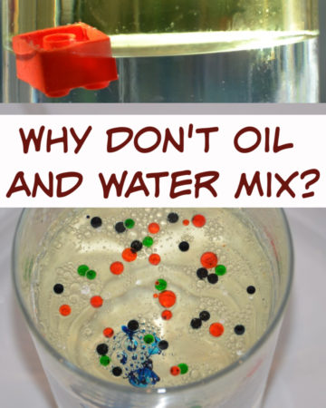 Why don't oil and water mix