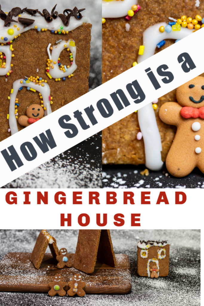 How strong is a gingerbread house - fun kitchen science activity for kids. Great for Hansel and Gretel or The Gingerbread Man #WorldBookDay #Scienceforkids #scieneSparks