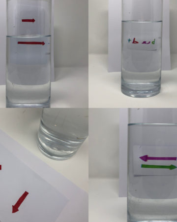 Light Refraction Experiment