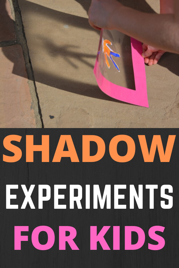 Easy shadow activities and shadow experiments for kids #shadows #springscience #shadowexperiments #shadowsmadeeasy #simplescienceexperiments