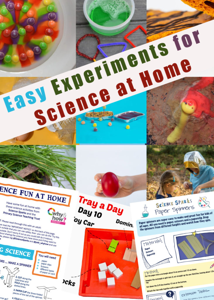 Easy science experiments you can do at home