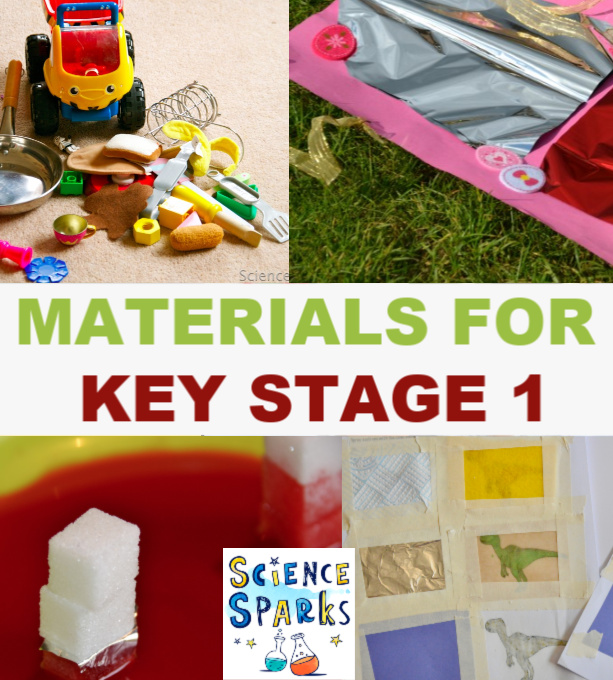 Easy ideas for materials at Key Stage 1  - sort toys, make boats and lots more ideas for learning about materials. #materials #keystage1science 