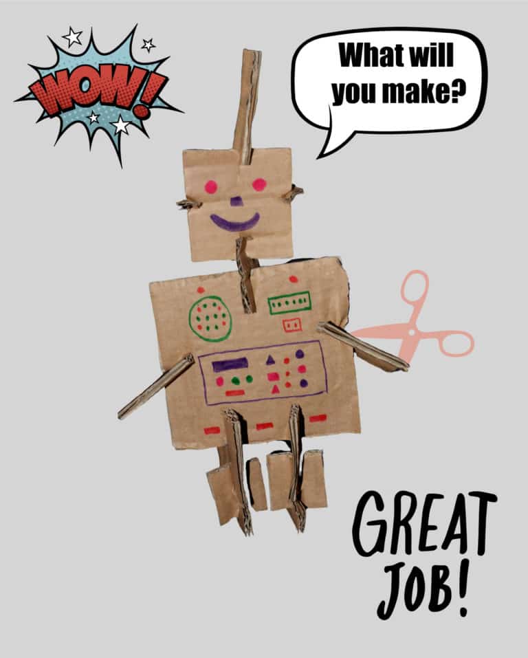 Cardboard Sculpture STEM Challenge