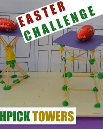 toothpick tower challenge