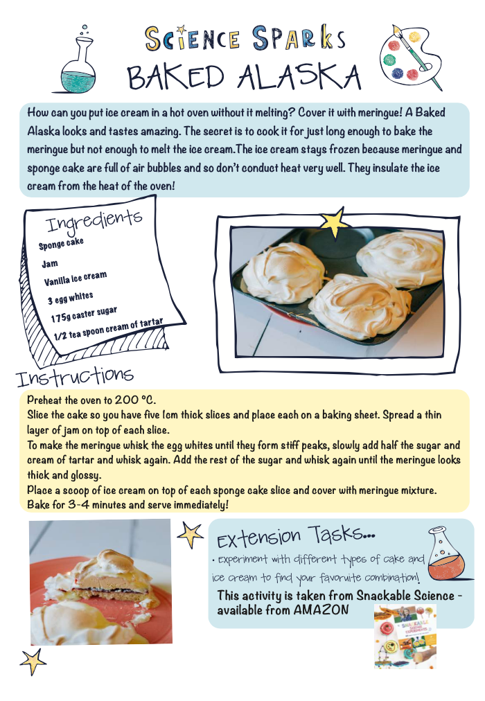 printable baked alaska recipe