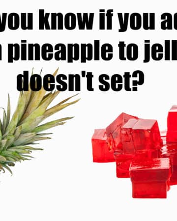 Pineapple and jelly experiment