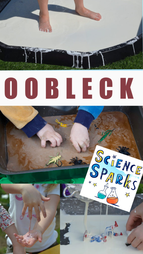 Find out how to make oobleck with our easy oobleck recipe. Freeze it, sieve it or add small toys! Great, messy play for kids