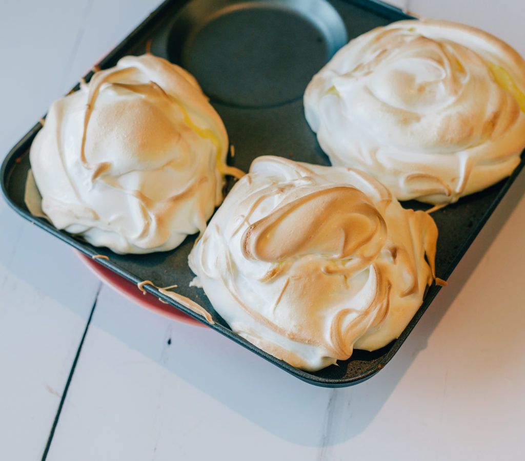 Baked Alaska Image for a kitchen science experiment with kids