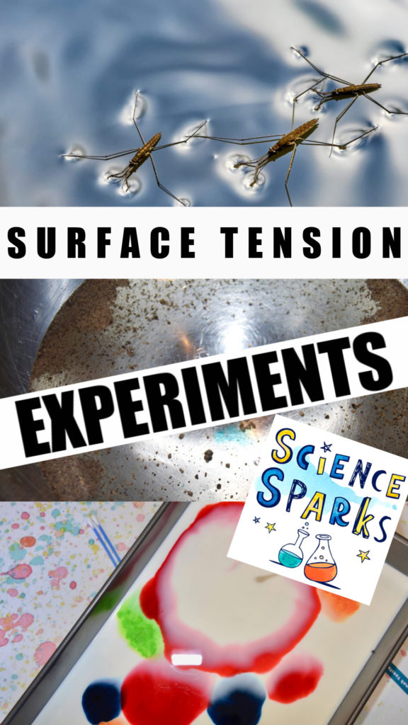 Easy surface tension experiments for kids #scienceforkids #surfacetension