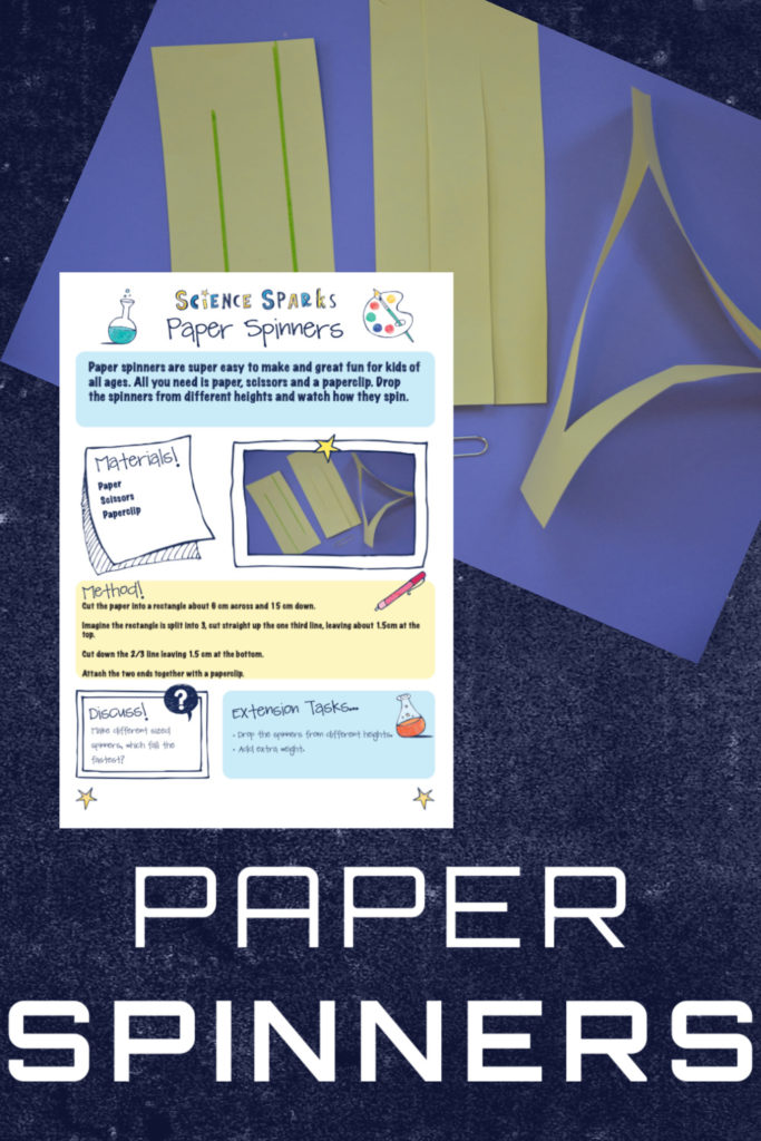 Easy paper spinner ( paper helicopter ) STEM Challenge #scienceforkids #STEMChallenge #STEMforkids