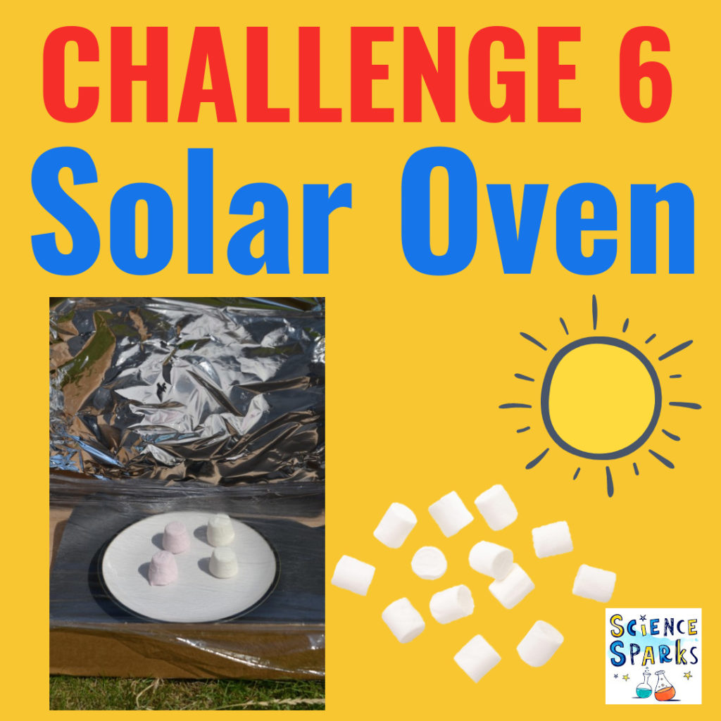 Science challenge - make a solar oven