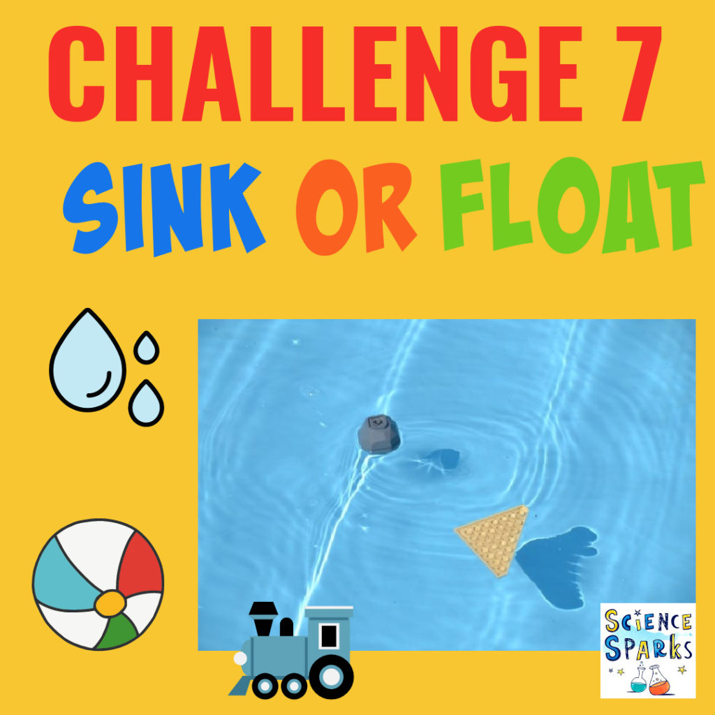 Sink or float summer science challenge