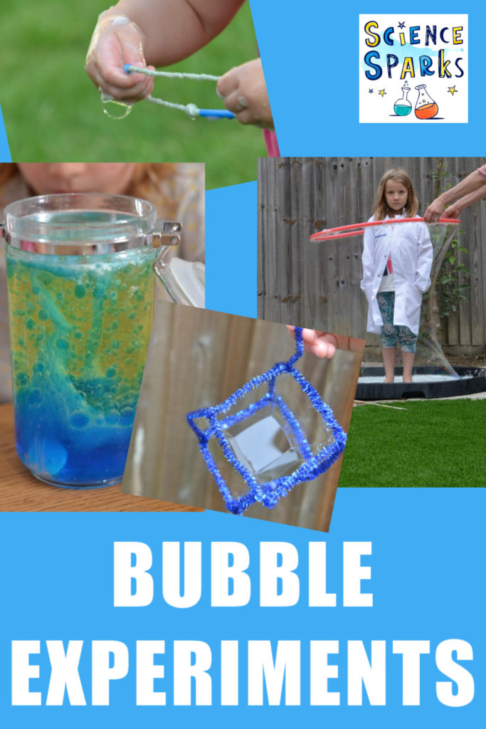 How to make giant bubbles and more bubble experiments. Make your own super strong bubble mix and use a hula hoop to put yourself in a bubble! #bubblemix #giantbubble