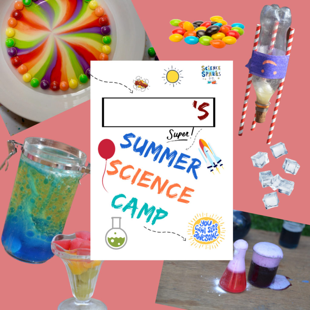 Pick and Mix summer science camp. Choose your activities, print them off...start camp! #sciencecamp #scienceforkids #summerscience #experimentprintables #scienceprintables