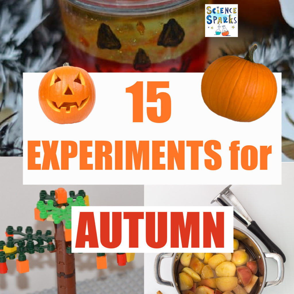 Science for Autumn - fun collection of autumn and fall science experiments for kids of all ages #autumnscience #fallscience #scienceforkids