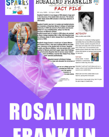 Rosalind Franklin fact file and activity