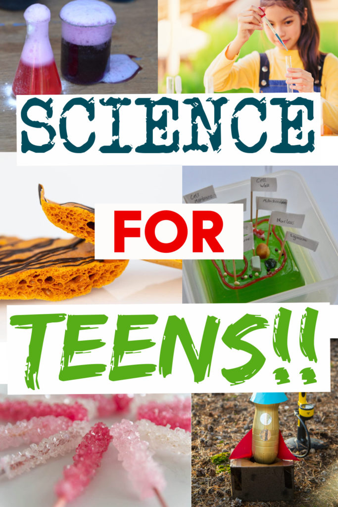 Great science experiments for teens! Science experiments for older kids #scienceforkids #scienceforteens