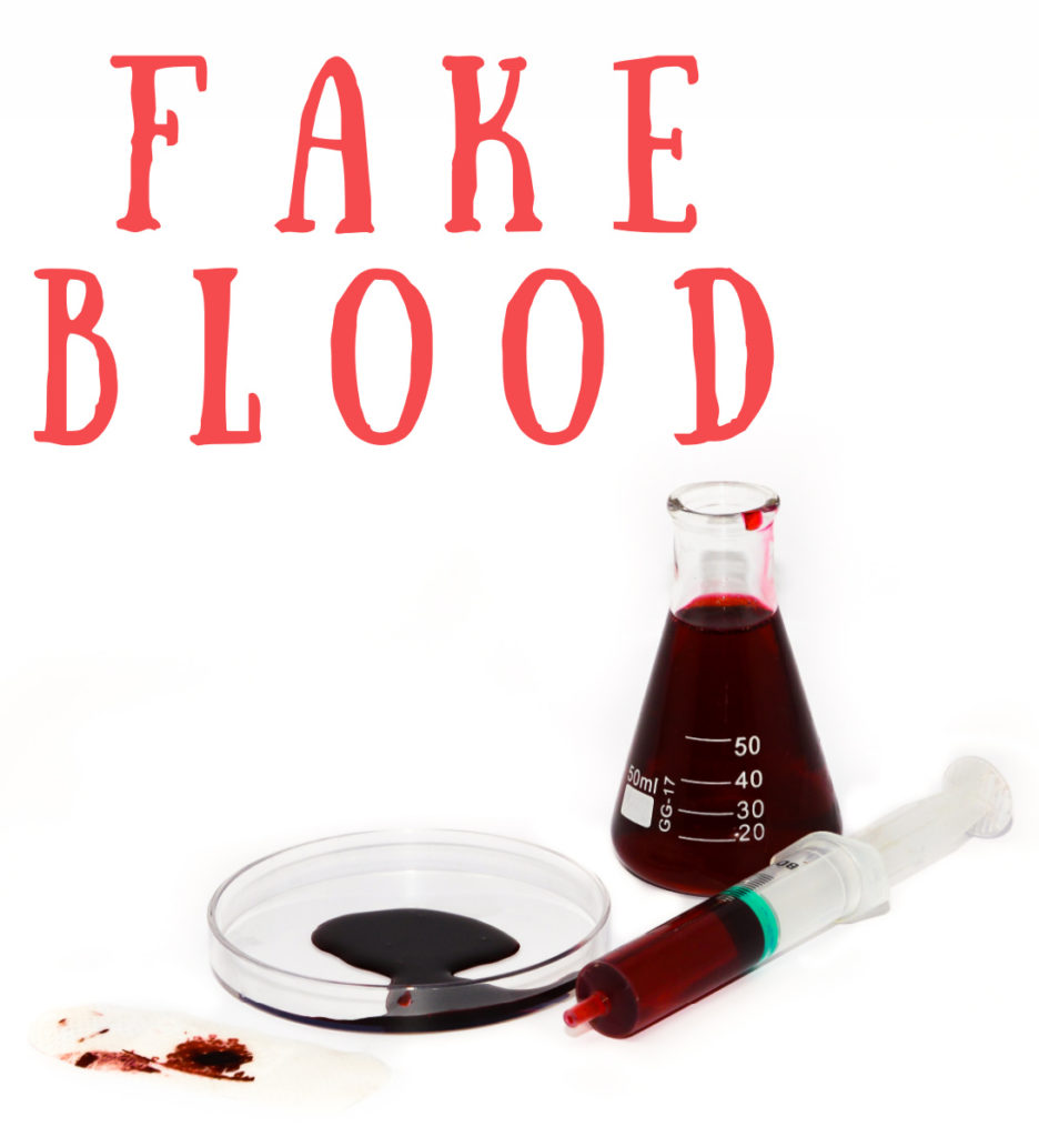 Fake blood recipe